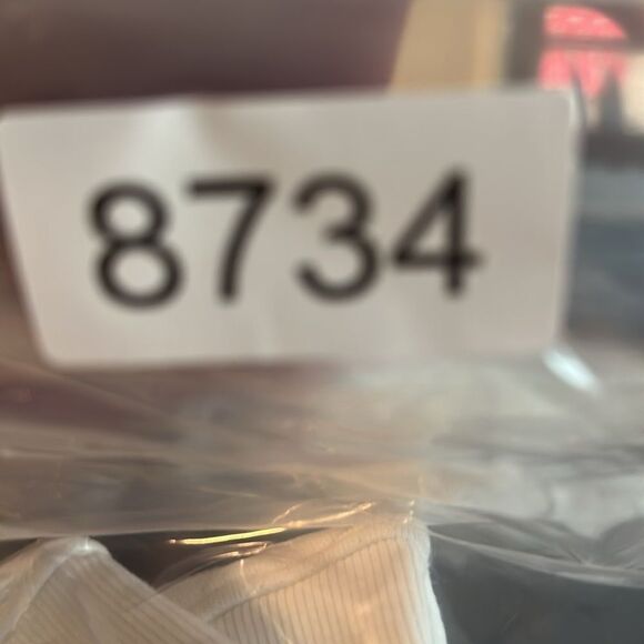 NWT EleVen Venus Williams Purple White 2 Pc Crop Top Joggers Set - Size S - Picture 13 of 13